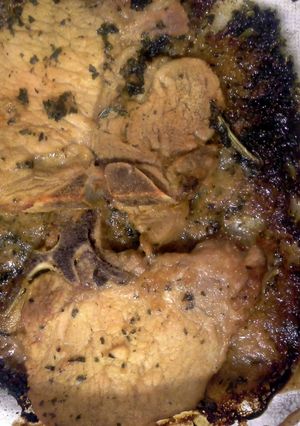 A picture of Arielle's Chops.