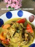Masak Lemak Cili Api Tulang dan Daging Kerbau