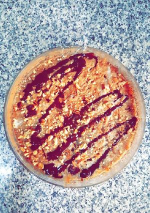 صورة لوصفة بسبوسة الجلاكسي بالشعيرية