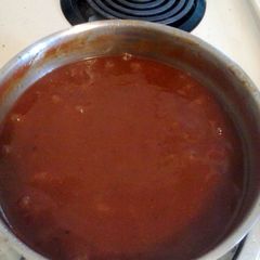 A picture of Orange BBQ Sauce.