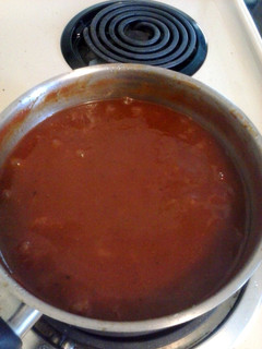 A picture of Orange BBQ Sauce.
