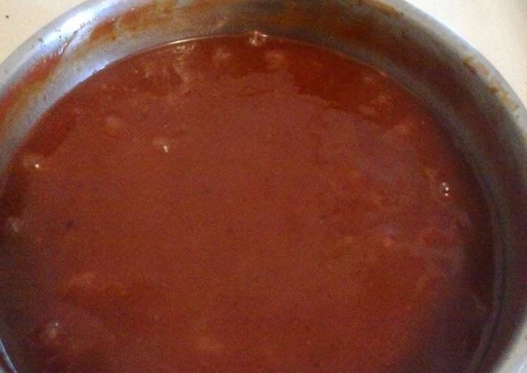 Easiest Way to Prepare Homemade Orange BBQ Sauce