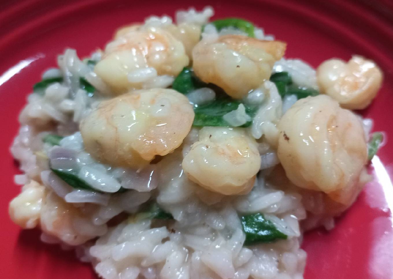 Lemony Shrimp Risotto