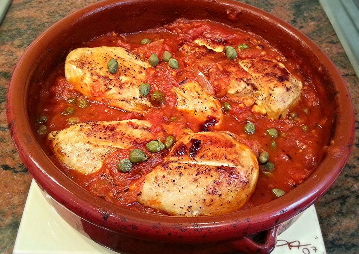 Chicken in Tomato Sauce