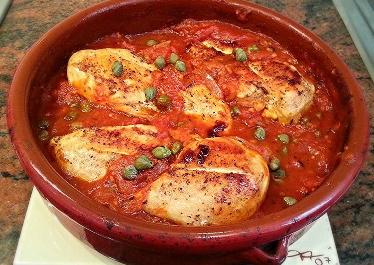 Eat Better Chicken in Tomato Sauce