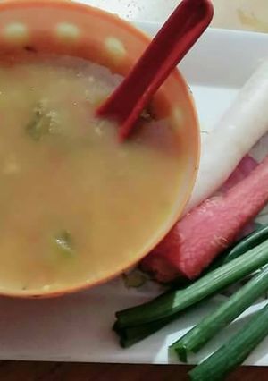 A picture of Healthy mix veg soup.