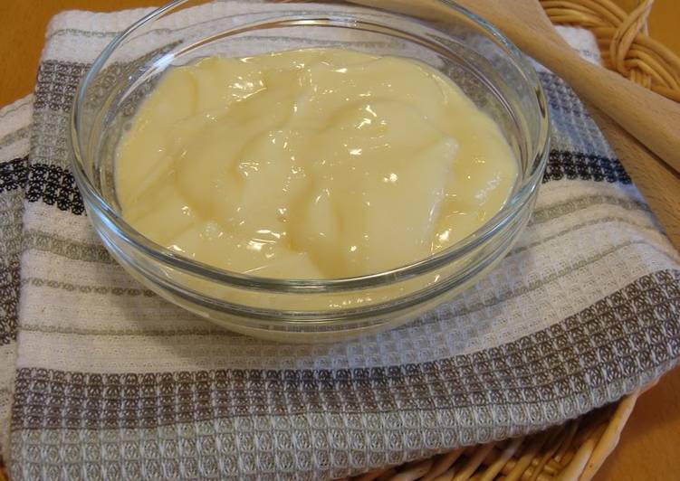 Step-by-Step Guide to Make Speedy 5-Minute Custard-like Cream