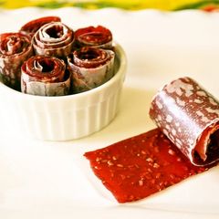 A picture of Homemade Fruit Roll-ups.