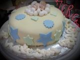 New born baby cake