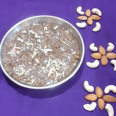 A picture of Puffed Rajgara shira.