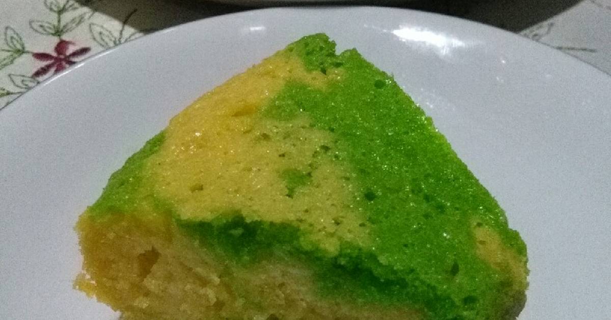 23 Resep Bolu Marmer Keju Pandan Enak Dan Mudah Cookpad 