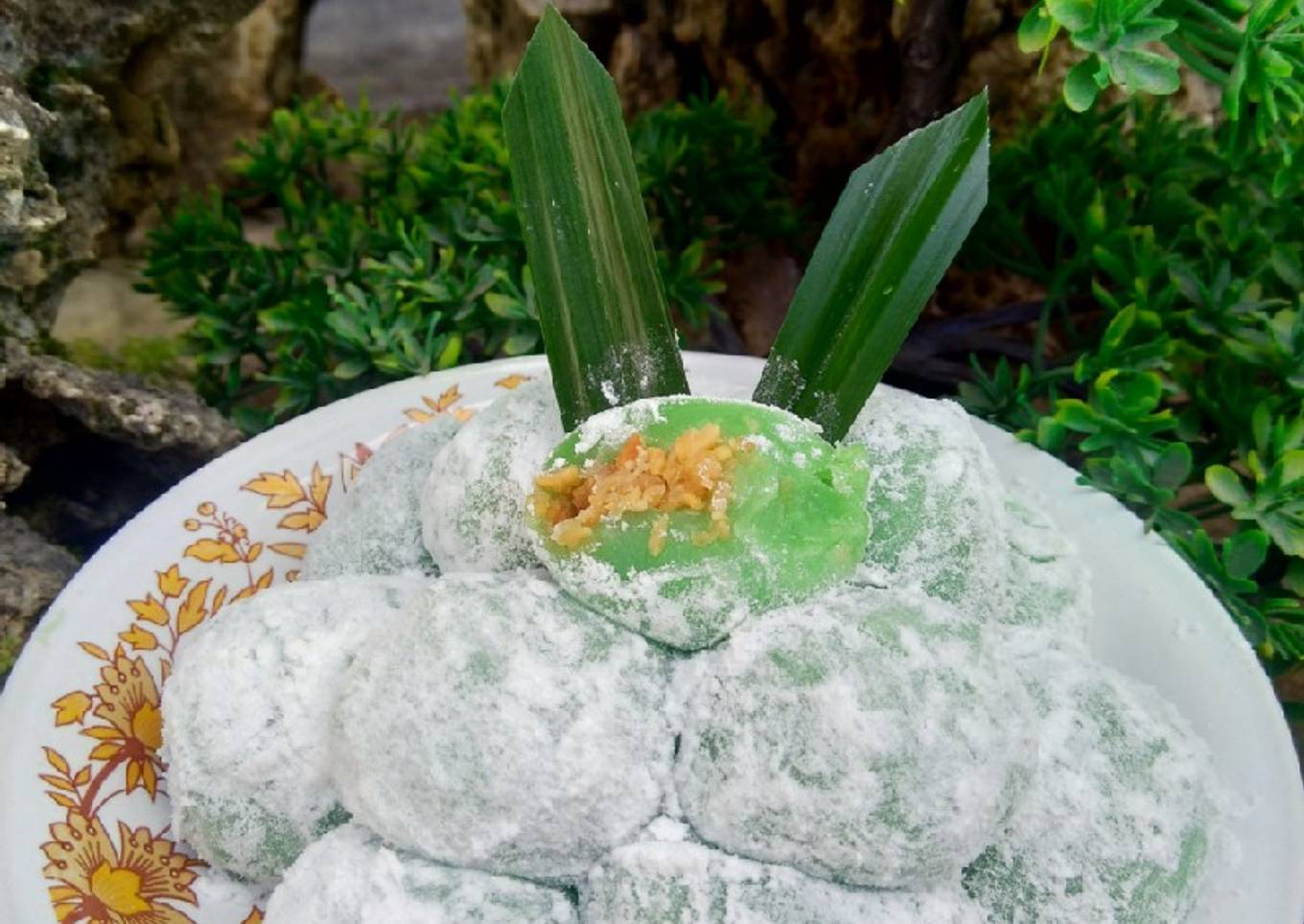 Resep Mochi Pandan Isi Kacang Tanah