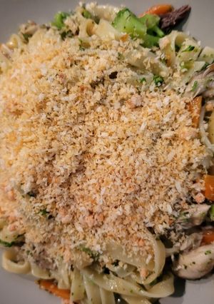 A picture of Anchovy Pasta.