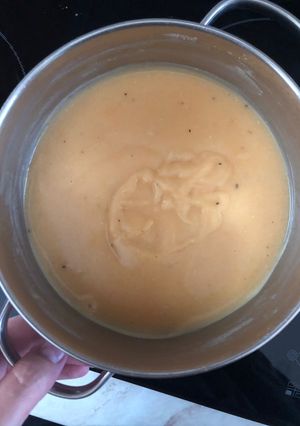 Tejmentes hamis sajtszósz recept fotója