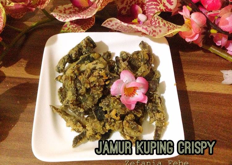 Resep Jamur Kuping Crispy, Enak