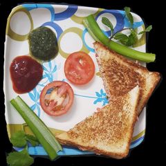 A picture of Curd sandwich.
