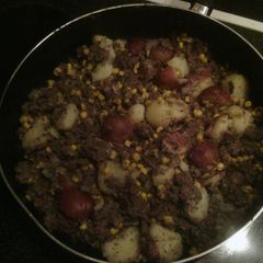 A picture of MOMS POOR MANS SHEPARD PIE.