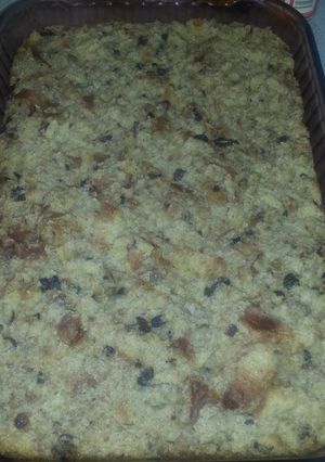 A picture of Bread pudding.