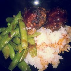 A picture of Teriyaki Pork Meatballs.