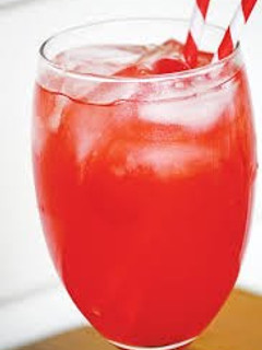 A picture of Cherry lime aide.