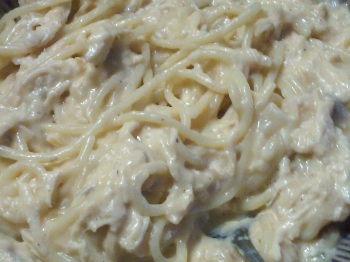 Easy Steps to Make|Recipe} Cheesy crock pot chicken spaghetti Anti-Fail