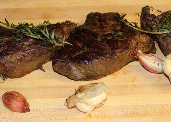 Easy Fast Cooking 72 Hour Short Ribs with Potato Rosti and Port Wine Sauce Savory Delicious