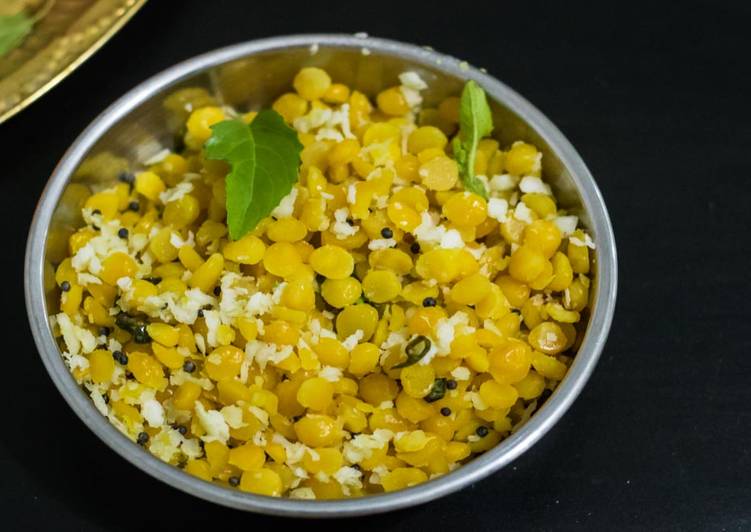 Easiest Way to Make Favorite Chana dal sundal