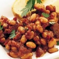 A picture of Grand'Ma Martha Home Baked Beans.
