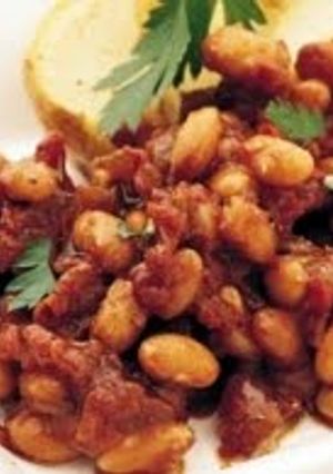 A picture of Grand'Ma Martha Home Baked Beans.