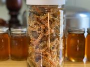 A picture of candied citrus peels