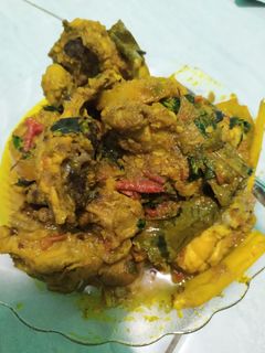 Foto resep Ayam woku kemangi pedas