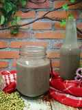 Susu kedelai ketan hitam