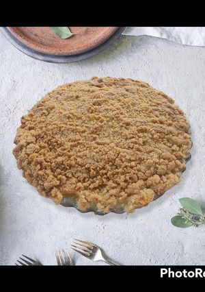 Une photo de Crumble kiwi banane