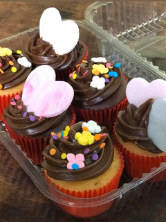 Una foto de Cupcake se vainilla