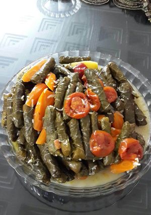 صورة لوصفة طريقة عمل ورق عنب بزيت زيتون