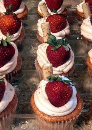 A picture of Ray's' nestle quick cupcakes.