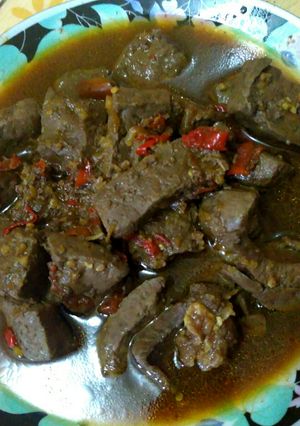 Foto resep Ati sapi kecap pedas