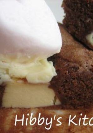 A picture of Simple Cream Cheese Brownies.