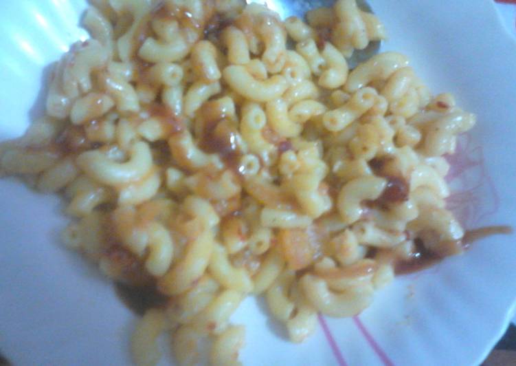 Recipe of Perfect Hot and spicy macaroni