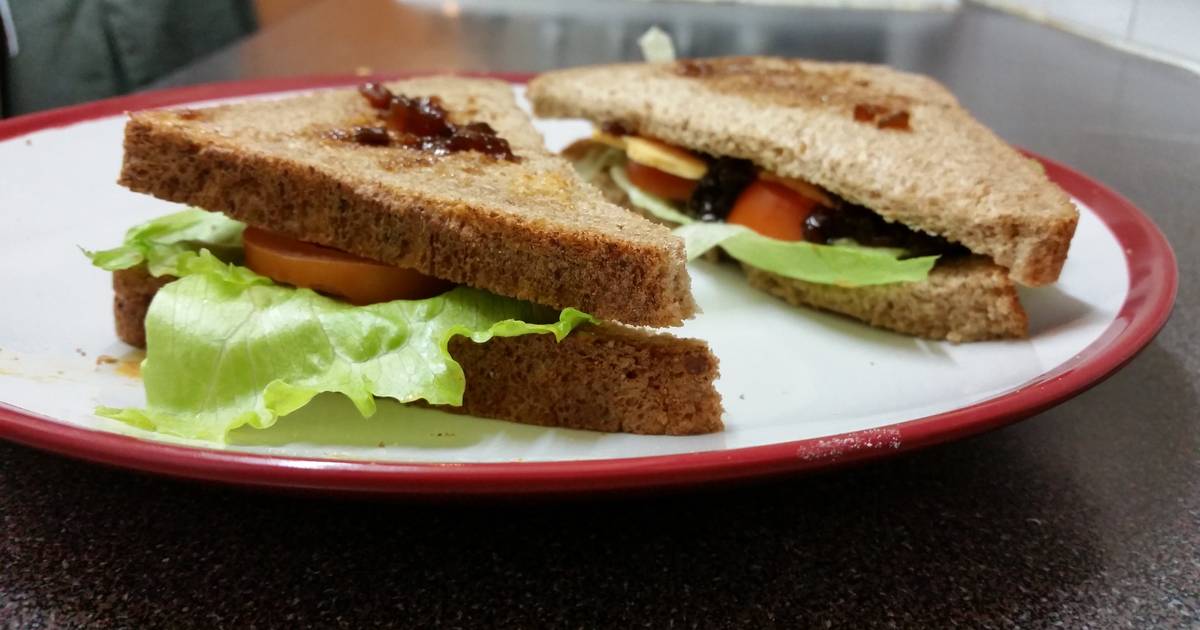 Ploughman Sandwich Recipe By Ashar Cookpad