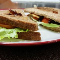 A picture of Ploughman sandwich.