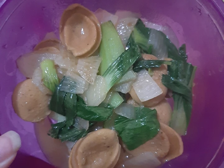Langkah Gampang Menyiapkan Resep Tumis Bokcoy Sosis Super Gampang yang Menggugah Selera