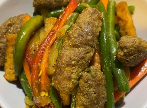 Foto resep Indonesian-Style Vegetable Kofta (Fusion Meatballs with Spiced Vegetables & Tofu)
