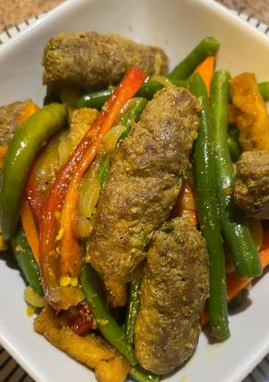 Foto resep Indonesian-Style Vegetable Kofta (Fusion Meatballs with Spiced Vegetables & Tofu)