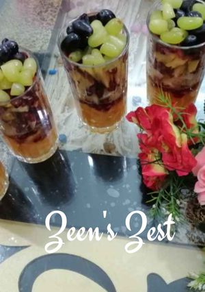 A picture of Seasonal Fruit Trifle Glass.