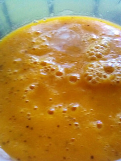 A picture of Passion mango smoothie.