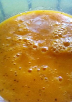 A picture of Passion mango smoothie.
