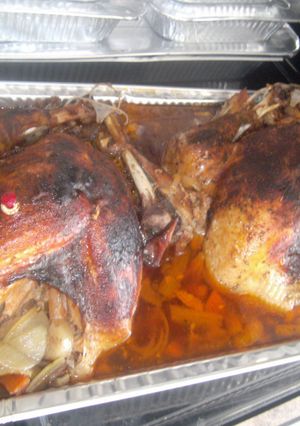 A picture of Cajun Roasted Turkey Recipe.