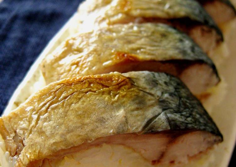 Recipe of Any-night-of-the-week Ginger Flavored Grilled Mackerel Sushi