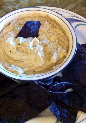 A picture of Dairy-free artichoke dip.